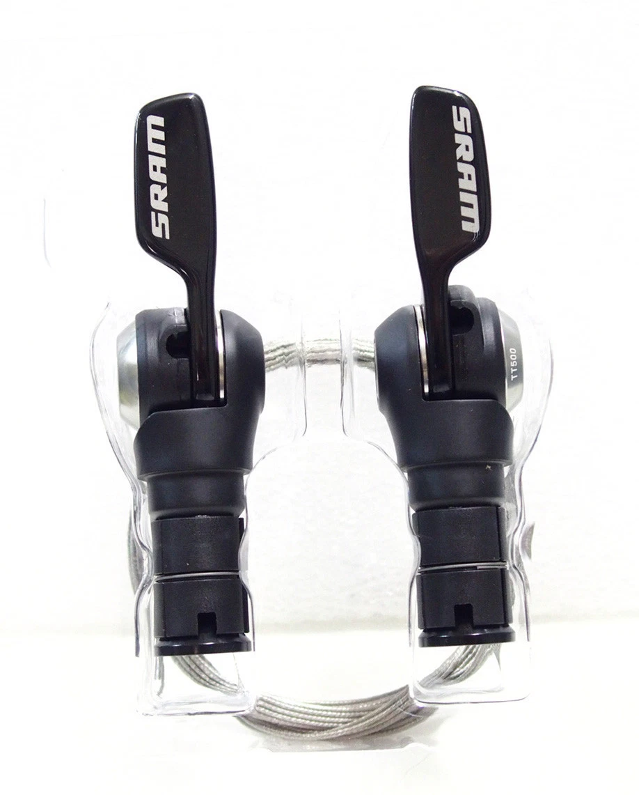 SRAM AERO SL-500 Alloy TT/Tri F&R Shifter Set, For Red/Force/Rival/Apex  2x10 Spd