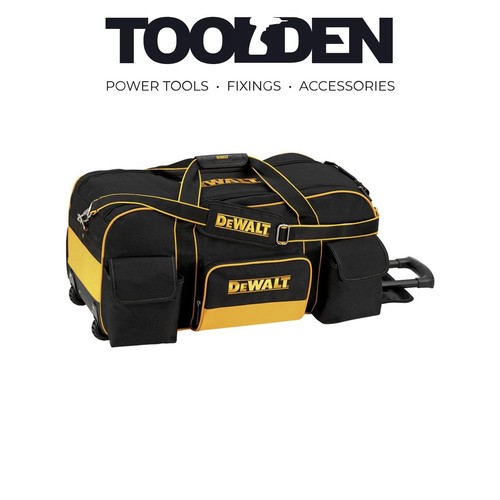 Borsa A Rotelle Dewalt DWST1-79210 – Duffel Bag Grande 26 Pollici, Giallo/Nero, Per Utensili Professionali