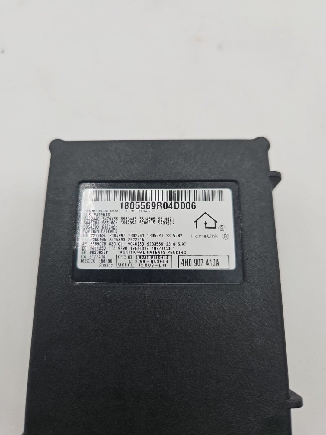 BENTLEY CONTROL UNIT FOR OPENING GARAGE DOOR (4-H0907410A)