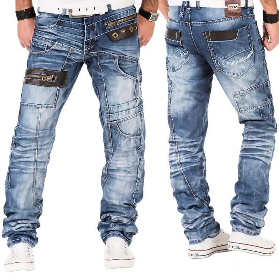 Mens New 100 Authentic Kosmo Lupo Jeans Designer Quality Denim Size 30 Pants