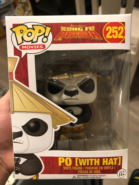 Funko Pop Movies Kung Fu Panda 3 PO With Hat #252 4in Vinyl Figure in Stock for sale online | eBay