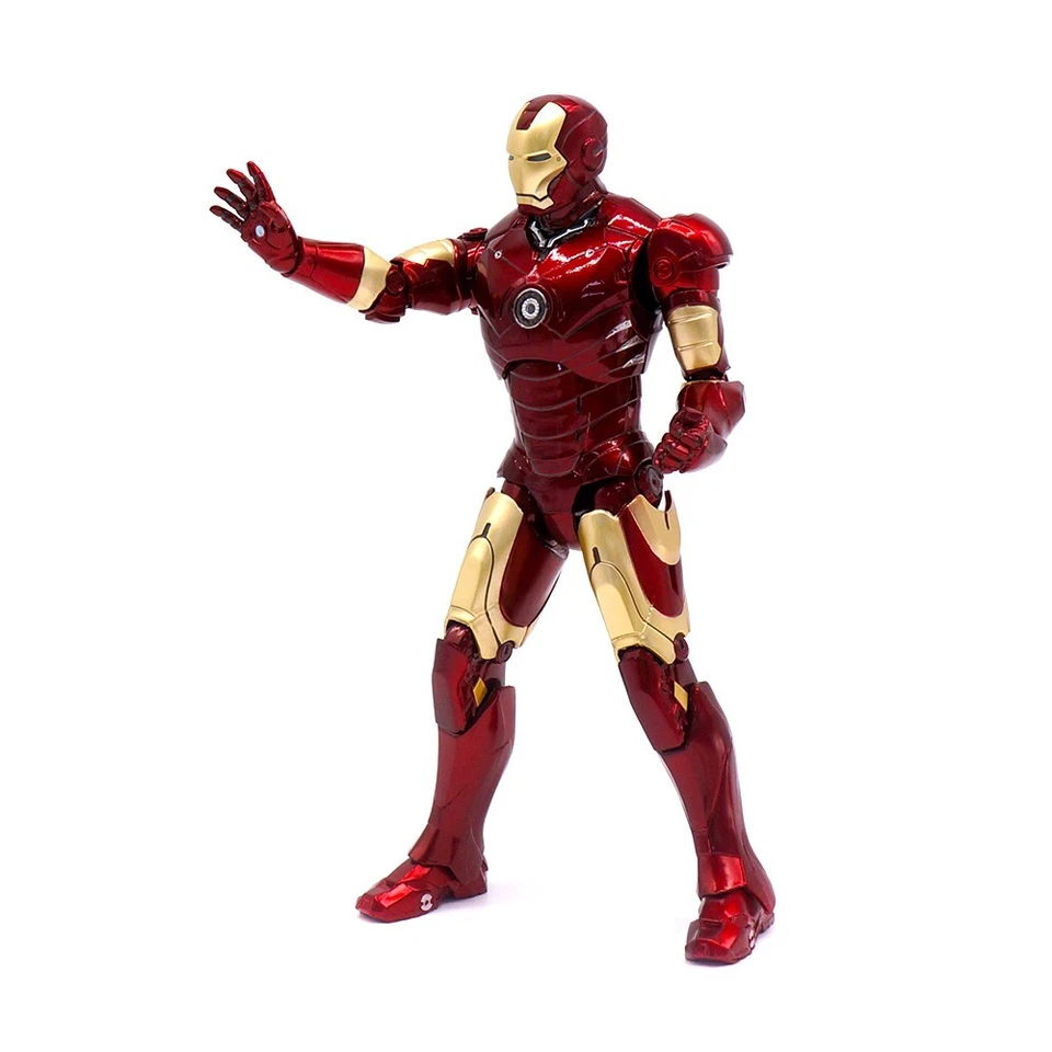 ZD TOYS MK3 IRON MAN Mark III Marvel PVC 7" Figura de Acción Modelo Estatua Juguete Foto 3 de 4
