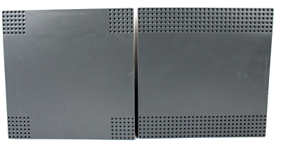 Lot of 2 -Genuine LEGO Airport Road Base Street 44343 44336 Gray