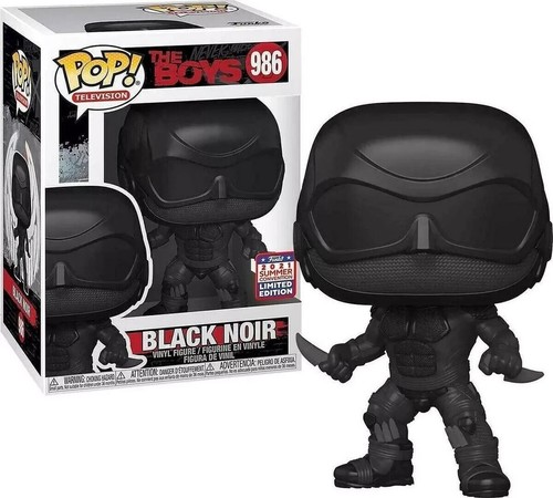 BLACK NOIR The Boys 2021 SDCC Summer Convention Funko POP! #986 NEW - 第 1/2 張圖片