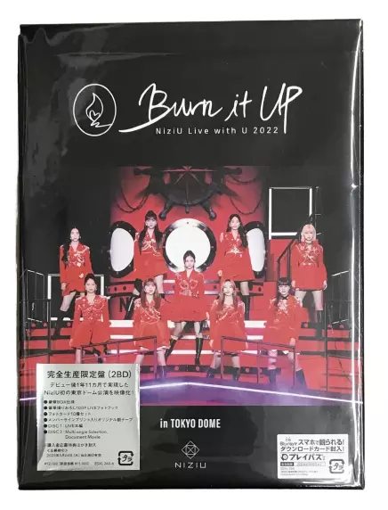 NiziU Live with U 2022 Burn it Up in TOKYO DOME Limited Edition 2