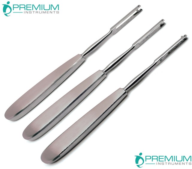 Ballenger Swivel Straight Knives 3mm, 4mm, 5mm Surgical Instruments Set