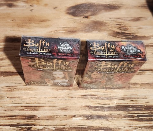 Buffy The Vampire Slayer - THE WISH (2001) Set of 4 Starter Decks, SEALED - Picture 5 of 6