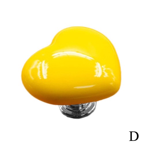 Universal Dual Push Button Colored Heart ShapedToilet Flush Button Replacements - Picture 16 of 37