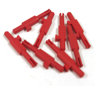 Vintage Fischertechnik 38471 Half Axle   Red   8pcs   1977