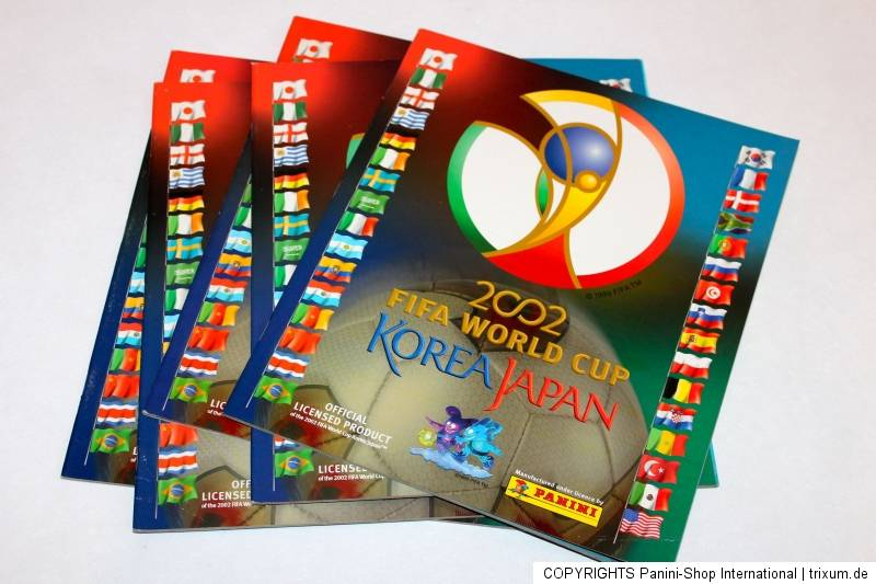 非売品  2002 FIFA 日韓ワールドカップ 長居 神戸 タペストリー ２枚 Panini WC WM Korea Japan 2002 - 5 x Empty Album Not Mint VGC