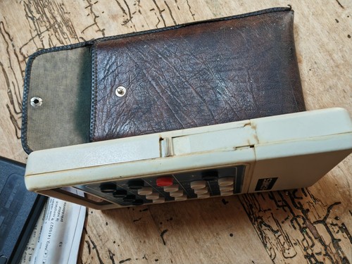 Calculatrice Texas TI-30 LCD et Calculatrice HERMES 103 Vintage HS - Afbeelding 11 van 14
