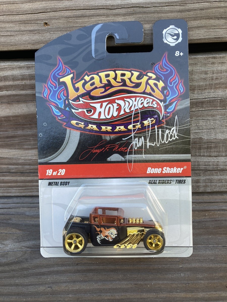Hot Wheels Bone Shaker Larry's Garage Larry R Wood Signature
