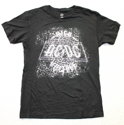 AC/DC High Voltage Men's T-Shirt Rock Band Black MEDIUM Cato Short Sleeve