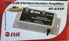 NEW PRO 36 DB CABLE TV ANTENNA BOOSTER  SIGNAL AMPLIFIER 36DB HDTV AMP SHIPS USA