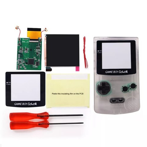 Kit LCD couleur 32 logo GBC Q5 IPS Super OSD RETRO PIXEL IPS plus grand écran LCD - Photo 23/31