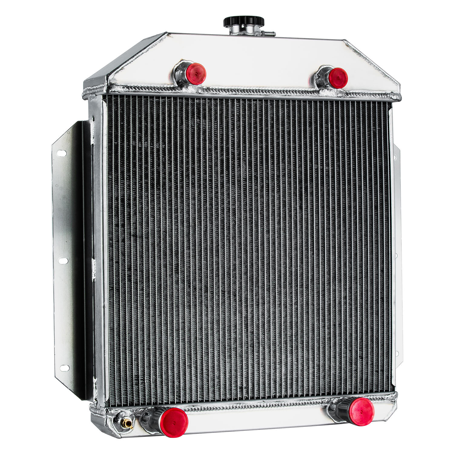 4 Rows Aluminum Radiator Fits 1949-1953 Ford Cars Flathead Configuration V8 US.