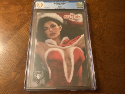 Katfight Preview #1 Merc Mag LLC CGC 9.9 Shikarii Shambu Cover Gift Edition F
