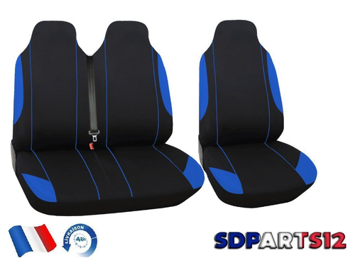 Housse Renault Master 3 utilitaire avec banquette 3 parties