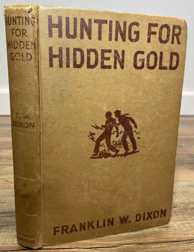 The Hardy Boys: Hunting for Hidden Gold #5 by Franklin W. Dixon VINTAGE 1928 - Picture 2 of 9