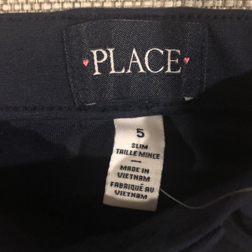 The Children's Place Girl's Ponte Knit Pull On Jeggings Girl’s 5 Slim Tidal Blue - Picture 4 of 7