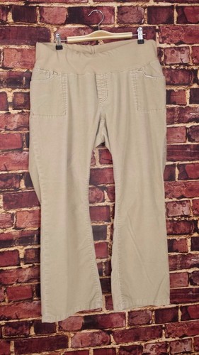 GAP Maternity Low Rise Boot Cut Khaki 