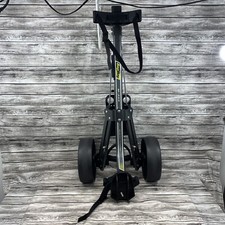 Bag Boy Auto-Open Push Cart Strong Alloy Construction M-300 Black EXCELLENT COND