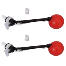 "Two" Fill Valve Side Entry 1/2 inch & or  7/8 inch Toilet Inlet  with Ballcock