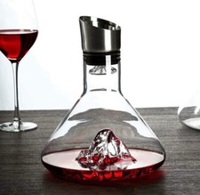 Wine Iceberg Glass 1.5L Decanter - Accessories Barware Creative Decanters