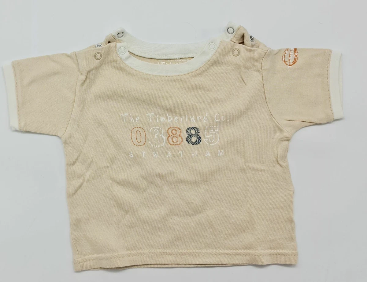 Original B b Chemise De Timberland Taille 6M 62 68 Manches