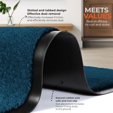 LARGE HEAVY DUTY NON SLIP RUBBER BACK BARRIER DOOR MAT KITCHEN HALLWAY FLOOR RUG