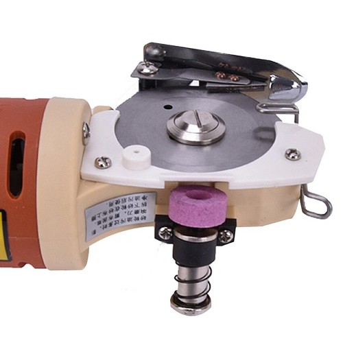 Electric Cloth Cutter Fabric Round Knife Cutting Machine 65mm Rotary Blade - Picture 3 of 7