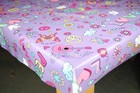 Wipe Clean Tablecloth Cover Oilcloth Vinyl Wipeable 200 cm x 140 cm Rectangle
