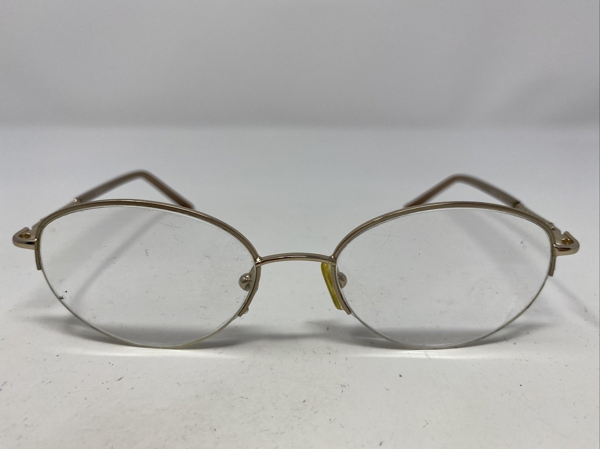 Elizabeth Arden EA 1000-1 130 Antique Gold Half Rim  display picture 2