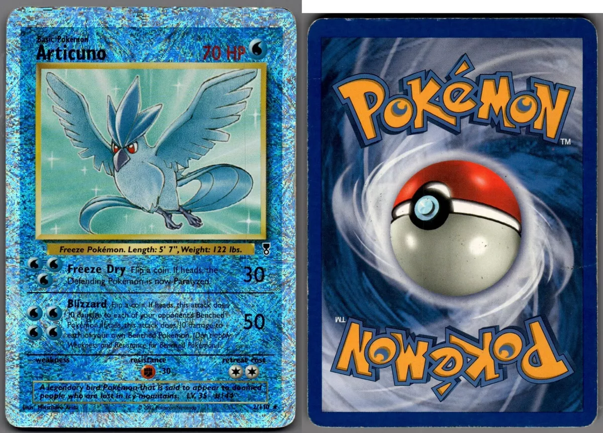 Articuno Legendary Collection 2/110 Values - MAVIN