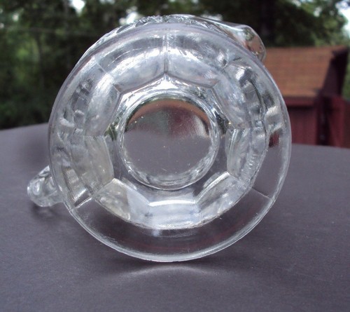 C. 1905 Beautiful EAPG Sunburst Creamer by Jenkins Glass Co. - Picture 5 of 7