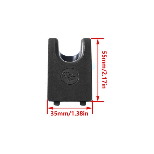 For Toyota Camry Avalon Black Isofix Rear Child Seat Slot Trim Cover 71713-06070 - Picture 3 of 6