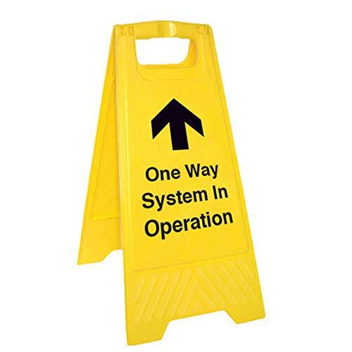 V Safety AF025AU-AF V Safety One Way System in Operation - Segnale a pavimento b