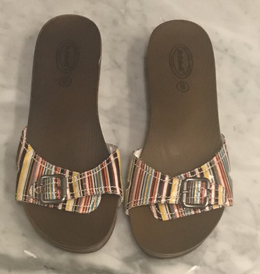 Women's Dr. Scholls Cushion Sole Sandals Size 8 Colorful | eBay