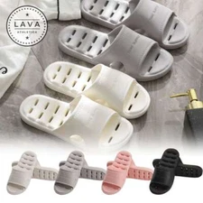 Quick Drying Soft Slippers for Women＆Men Bathroom Non-Slip Comfy Shower Shoes