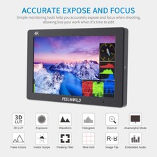 Feelworld T7 Plus 7 Inch 1200nit DSLR Camera Field Video Monitor 3D LUT 4K HDMI