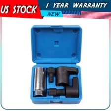 5pcs Oxygen Sensor Socket / 5Pcs Thread Chaser Install Offset O2 Wrench Set