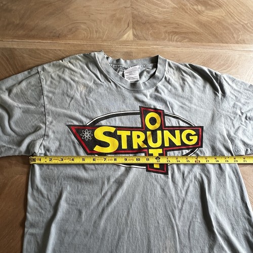 90s Strung Out Fat Wreck Chords Punk Band T Shirt Size Large Retro Vintage - Picture 7 of 16