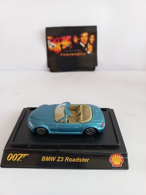 SHELL JAMES BOND 007 1:64 BMW Z3 ROADSTER GOLDEN EYE | eBay