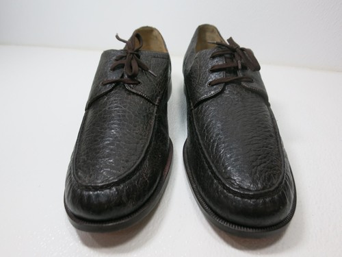 Mauro Mariotti Italia Cuero Vestido Oxfords Derby Zapatos Moda Calzado Para hombres 47 - Imagen 5 de 7