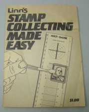 Linn's Stamp Collecting Made Easy 1987 Booklet 5.5"x7.5"