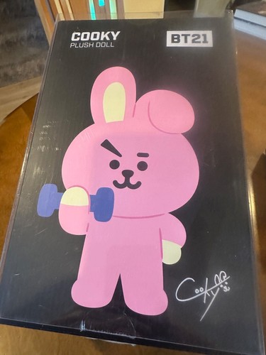 Peluche pupazzo BTS COOKY in piedi linea BT21 Friends ufficiale JUNGKOOK Bangtan - Foto 10 di 10