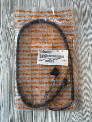#ad 4137 180 1109 THROTTLE CABLE W SWITCH STIHL ORIGINAL OEM $15.00