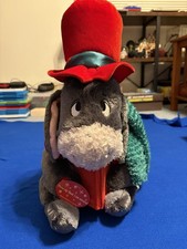 Eeyore Authentic Disney Theme Park Christmas Caroler Plushie Winnie The Pooh
