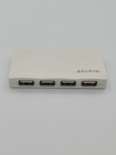 Belkin F4U018 6 Port Hub USB 2.0 Firewire Pre-Owned Tested White