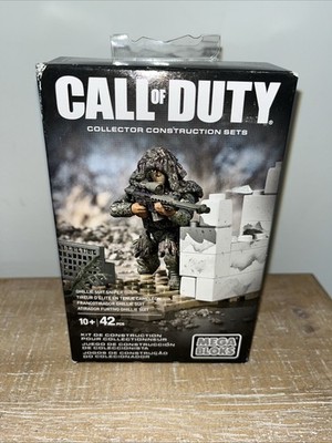 MEGA BLOKS CALL OF DUTY GHILLIE SUIT SNIPER COLLECTOR CONSTRUCTION SET 06852 NEW